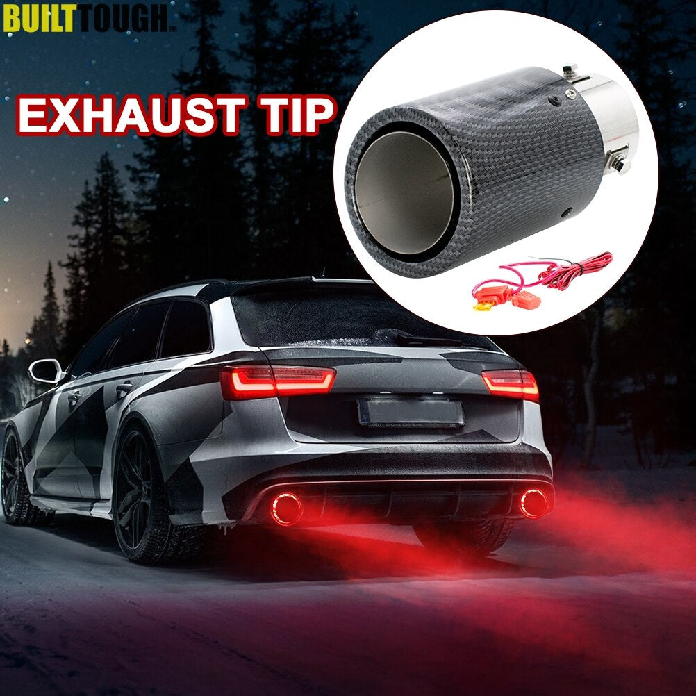 TUBO DE ESCAPE RACING LED PARA COCHE